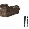 BASIL Corbeille Arrière Cento Look Rotin Brun Naturel