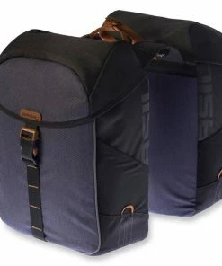 BASIL Miles Double Bag - Sacoche Pour Porte-bagages