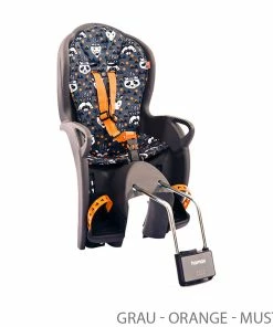 Hamax Kiss - Siège Pour Enfant -Pas Cher Sacs Magasin 20114180 40304236 Hamax Kiss Kindersitz HAM551052 grau orange muster schrift