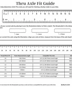 Burley Axe Enfichable -Pas Cher Sacs Magasin 2022 thru axle fit guidea4