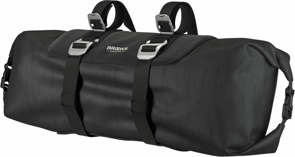 BROOKS Sac De Guidon Scape Handlebar Roll Black 2 BROOKS Sac De Guidon Scape Handlebar Roll Black – Image 2