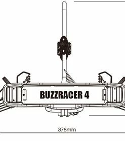 BuzzRack Buzzracer 4 - Porte-vélos -Pas Cher Sacs Magasin Buzzrack Buzzracer 4 4712795383652 3