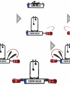 EUFAB CROW BASIC - Porte-vélos -Pas Cher Sacs Magasin Eufab Bike Rack Crow Basic 11569 3