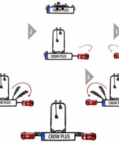 EUFAB Crow Plus - Porte-vélos -Pas Cher Sacs Magasin Eufab Fahrradtrager Crow Plus 11582 3
