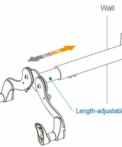 Ibera IB-ST4 Support Mural Réglable -Pas Cher Sacs Magasin IB ST4 4aUbxQWiGL7iQr