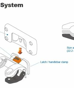 Ibera Casual Allround OS - Sacoche De Guidon -Pas Cher Sacs Magasin IBERA Casual Foto Lenkertasche IB HB8 f