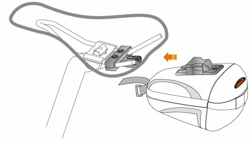 Ibera SeatPak ClipOn - Sacoche De Selle 4 Ibera SeatPak ClipOn - Sacoche De Selle – Image 4