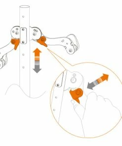 Ibera IB-ST9 Porte-vélos Double 6 Ibera IB-ST9 Porte-vélos Double -Pas Cher Sacs Magasin Ibera Fahrradhallter 3