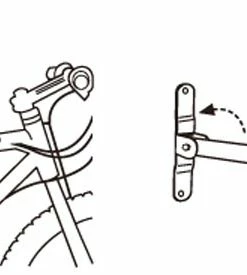 Lifu / IceToolz Support Mural Pour Vélo Eldorado 5 Lifu / IceToolz Support Mural Pour Vélo Eldorado -Pas Cher Sacs Magasin Lifu Wandhalter P631 3