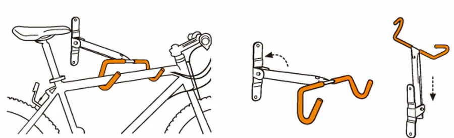 Lifu / IceToolz Support Mural Pour Vélo Eldorado 3 Lifu / IceToolz Support Mural Pour Vélo Eldorado – Image 3