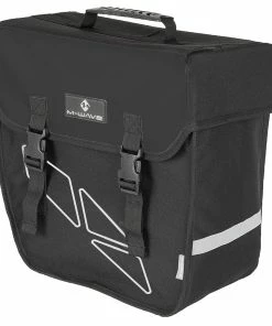 M-Wave Sacoche Porte-bagages Amsterdam Single Côté Gauche