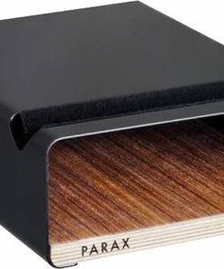 PARAX Support Mural Pour Vélo S-Rack - Noir / Noix