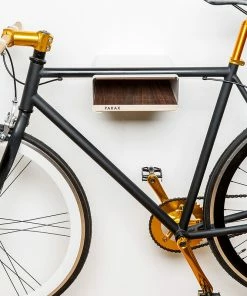 PARAX Support Mural Pour Vélo S-Rack - Blanc / Blanc -Pas Cher Sacs Magasin PARAX S Rack Wandhalter 2EUFyZnyLMRByz