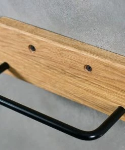 PARAX Support Mural Pour Vélo U-Rack - Chêne -Pas Cher Sacs Magasin PARAX U Rack Wandhalter PA URA MEI EXC 3