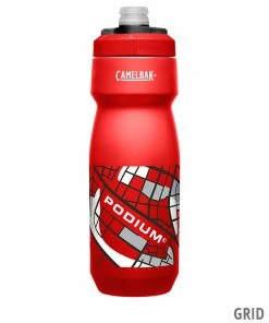 Camelbak Gourde Podium 710ml Limited Edition -Pas Cher Sacs Magasin Podium Trinkflasche 710ml Limited Edition grid red