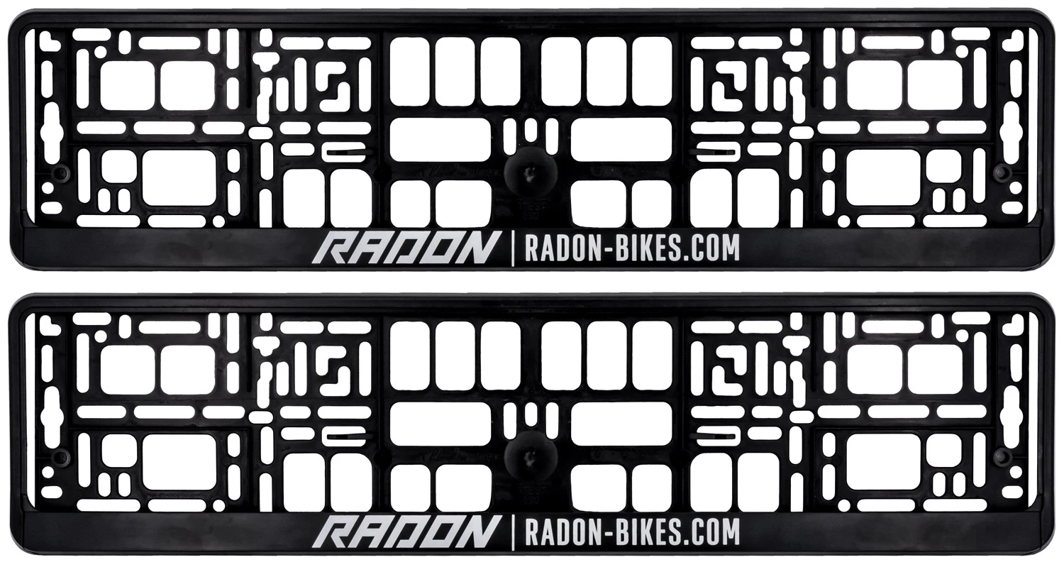 Kit De Support De Plaque D'immatriculation Radon Bikes 1 Kit De Support De Plaque D'immatriculation Radon Bikes