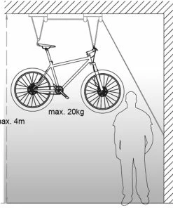 Radon Bike Lift Basic Elévateur De Vélo 7 Radon Bike Lift Basic Elévateur De Vélo -Pas Cher Sacs Magasin Radon Fahrrad Lifter YY00005843 d