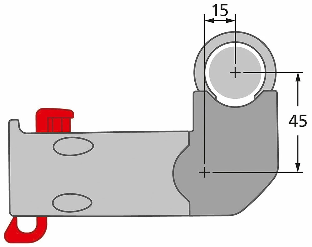 Rixen & Kaul - KLICKfix KLICKfix Kit D'écartement E 90 6 Rixen & Kaul - KLICKfix KLICKfix Kit D'écartement E 90 – Image 6