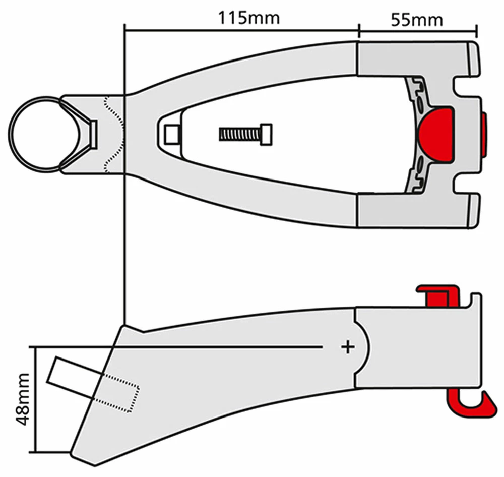 Rixen & Kaul - KLICKfix Extender KLICKfix Pour Montage Sur Tige De Selle 4 Rixen & Kaul - KLICKfix Extender KLICKfix Pour Montage Sur Tige De Selle – Image 4