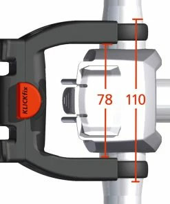 Rixen & Kaul - KLICKfix Adaptateur De Guidon KLICKfix E -Pas Cher Sacs Magasin Rixen Kaul KLICKfix Lenkeradapter E 0211EB c4pETpJLv7uVQ5