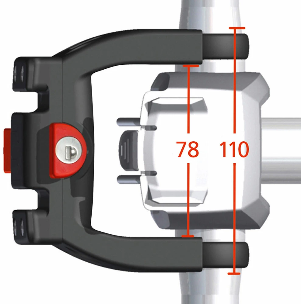 Rixen & Kaul - KLICKfix Adaptateur De Guidon KLICKfix E Avec Serrure 3 Rixen & Kaul - KLICKfix Adaptateur De Guidon KLICKfix E Avec Serrure – Image 3