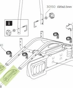 Thule Support De Roue 940-943 -Pas Cher Sacs Magasin Thule 2