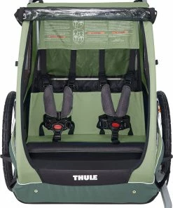 Thule Coaster XT Remorque Vélo 9 Thule Coaster XT Remorque Vélo -Pas Cher Sacs Magasin Thule Coaster XT Basil Green 10101820 4