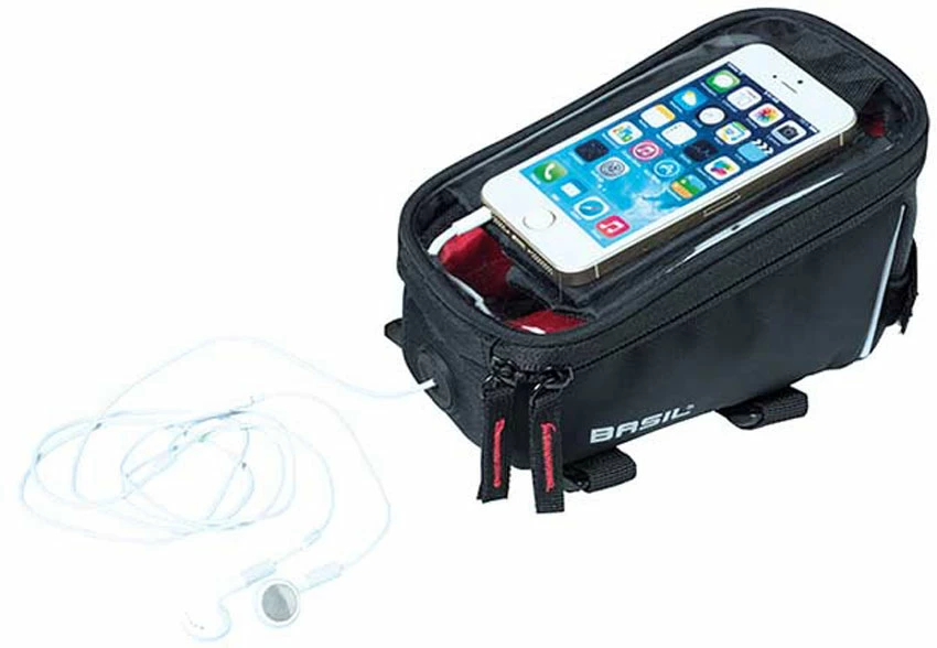 BASIL Sacoche De Cadre Sport Design 1 Litre 3 BASIL Sacoche De Cadre Sport Design 1 Litre – Image 3