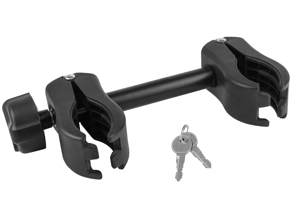 EUFAB Support De Cadre Verrouillable 18cm Pour Porte-vélos 1 EUFAB Support De Cadre Verrouillable 18cm Pour Porte-vélos